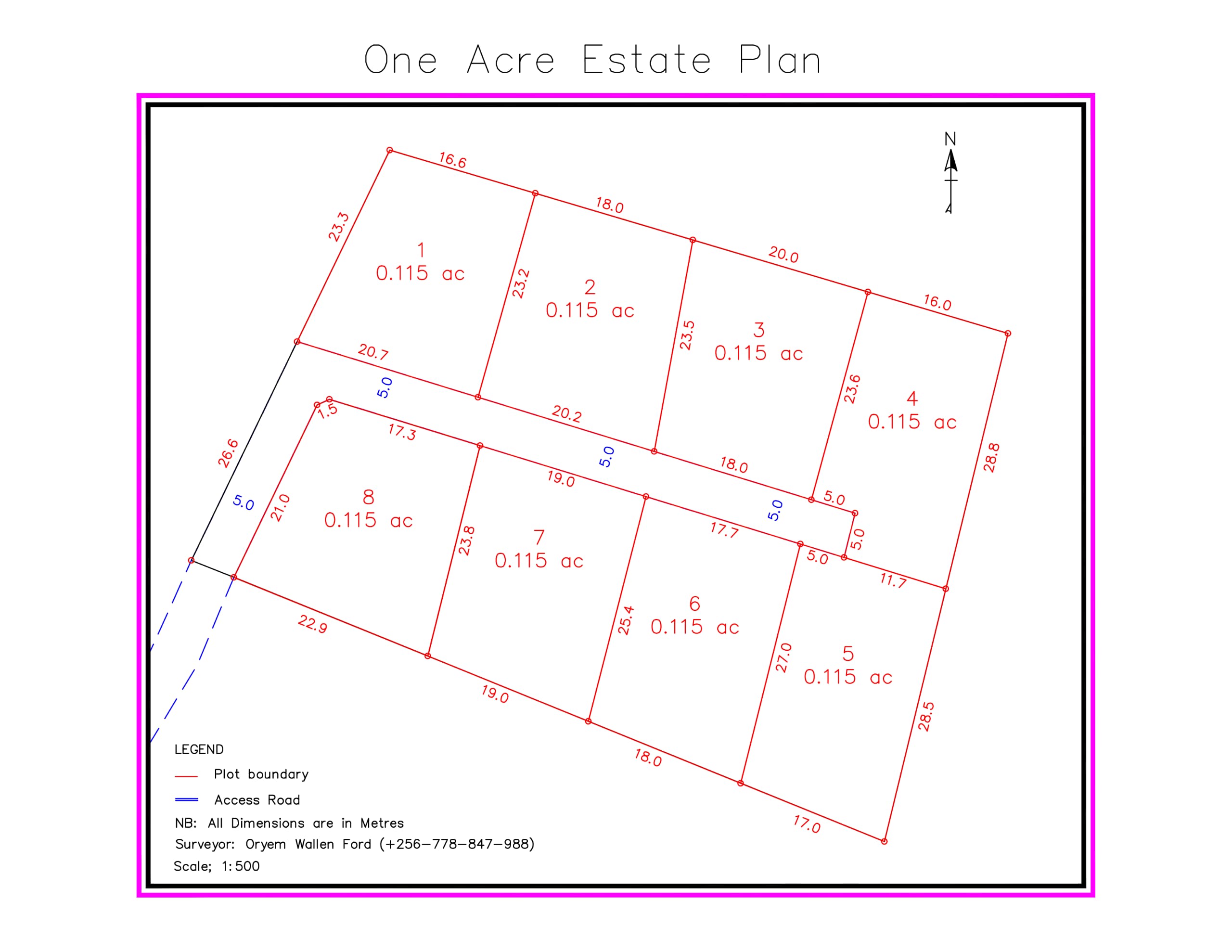 Land subdivision